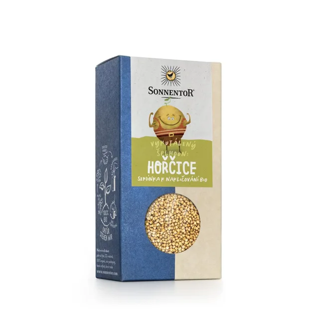 Sonnentor Hořčice, semínka k nakličování, BIO, 120 g