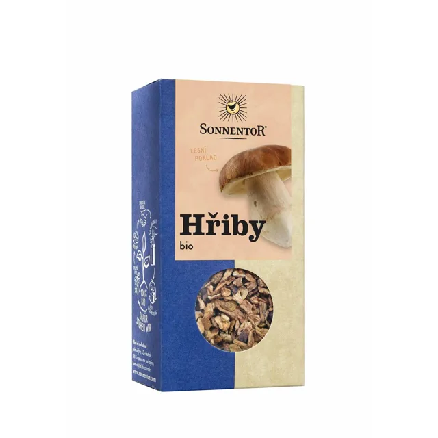 Sonnentor Hřiby řezané, BIO, 25 g