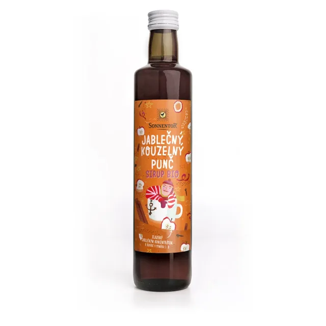 Sonnentor Jablečný kouzelný punč, sirup, BIO, 500 ml