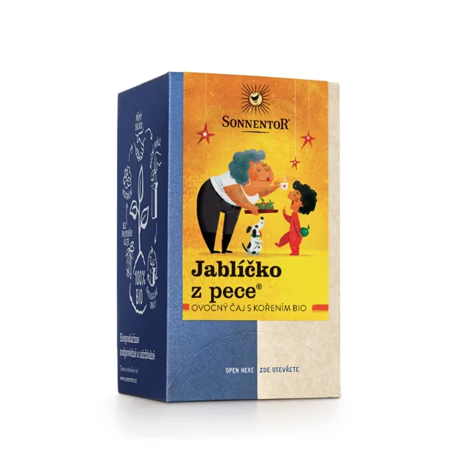 Sonnentor - Jablíčko z pece®, porcovaný čaj, BIO, 18 ks