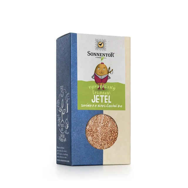 Sonnentor Jetel, semínka k nakličování, BIO, 120 g