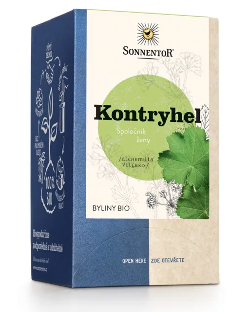 Sonnentor - Kontryhel, porcovaný čaj, BIO, 18 ks