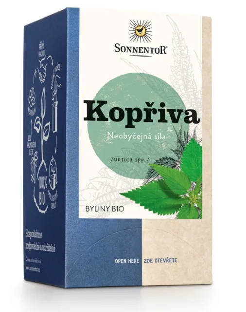 Sonnentor - Kopřiva, porcovaný čaj, BIO, 18 ks