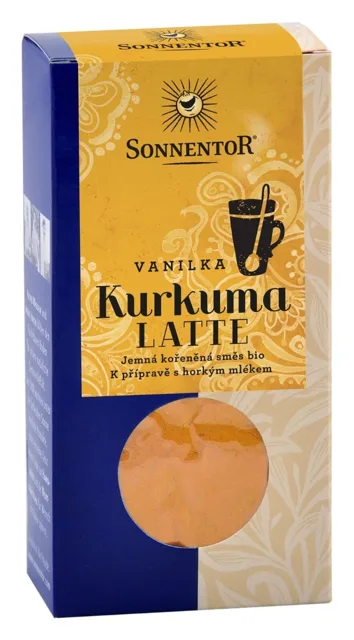 Sonnentor KURKUMA LATTE vanilka BIO