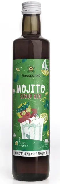 Sonnentor Mojito sirup, BIO, 500 ml