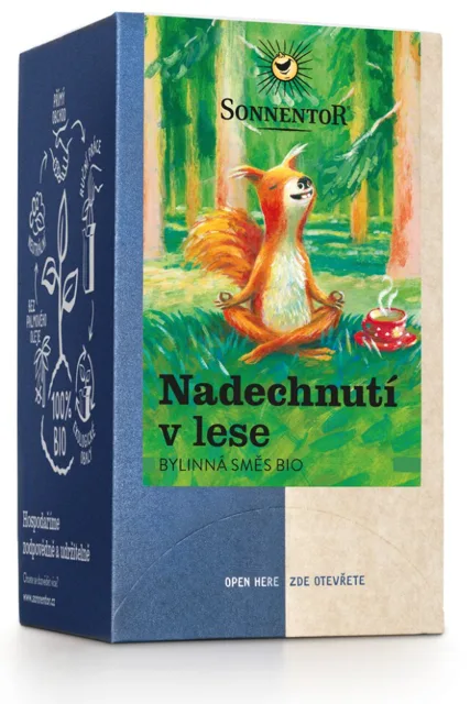 Sonnentor - Nadechnutí v lese, porcovaný čaj, BIO, 18 ks