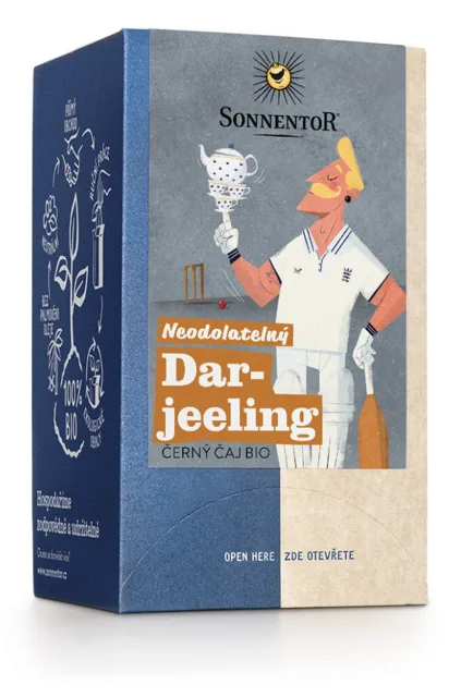 Sonnentor - Neodolatelný Darjeeling, porcovaný čaj, BIO, 18 ks