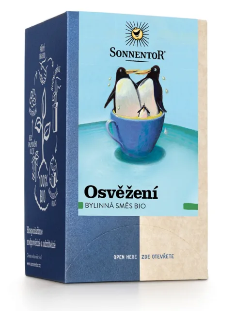 Sonnentor - Osvěžení, porcovaný čaj, BIO, 18 ks