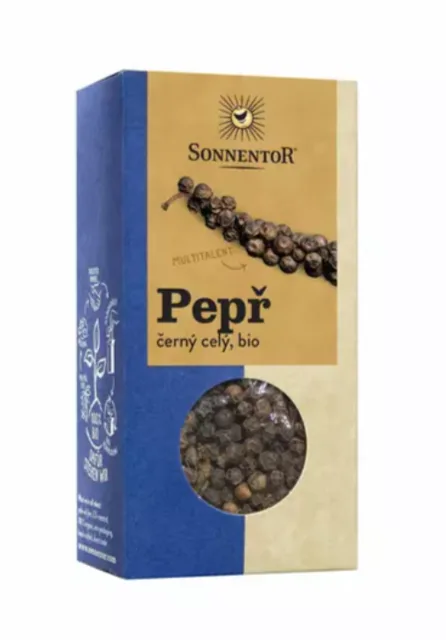 Sonnentor - Pepř černý, celý, BIO, 55 g