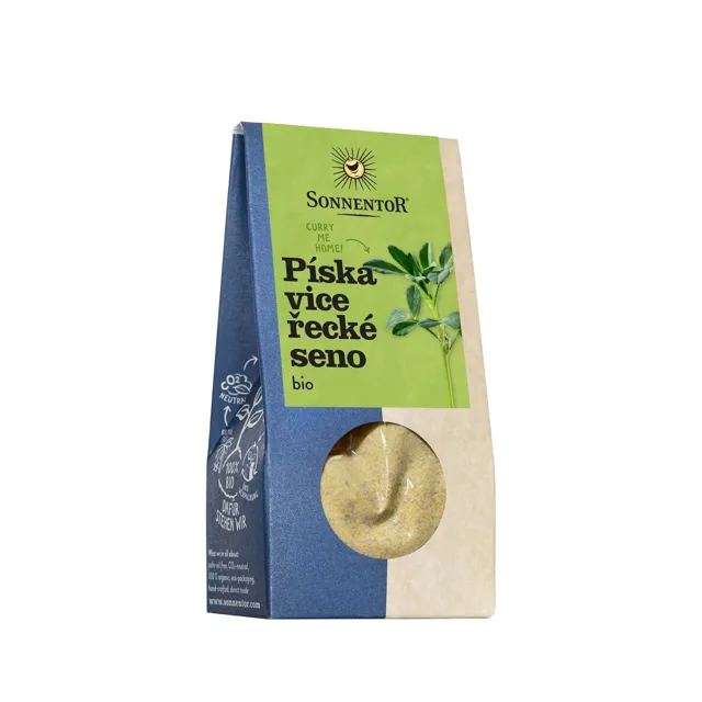 Sonnentor Pískavice řecké seno mletá, BIO, 35 g