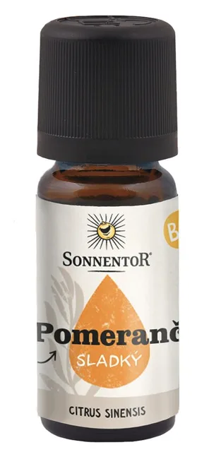 Sonnentor Pomeranč sladký, éterický olej, BIO, 10 ml