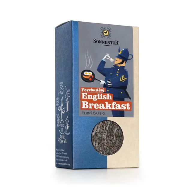 Sonnentor - Povzbudivý English Breakfast, černý čaj, BIO, 70 g