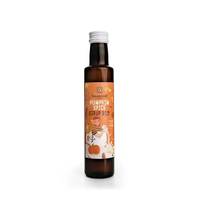 Sonnentor Pumpkin spice sirup, BIO, 250 ml