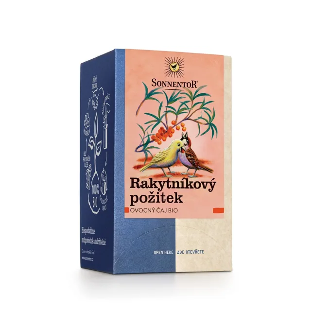 Sonnentor - Rakytníkový požitek, porcovaný čaj, BIO, 18 ks