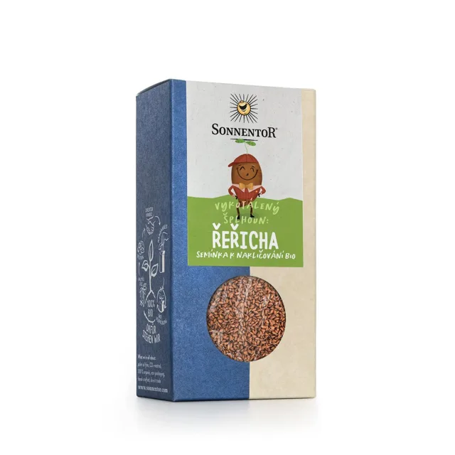 Sonnentor Řeřicha, semínka k nakličování, BIO, 120 g