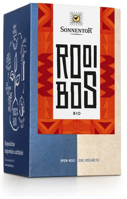 Sonnentor - Rooibos Natur, porcovaný čaj, BIO, 18 ks