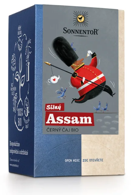 Sonnentor - Silný Assam, porcovaný čaj, BIO, 18 ks