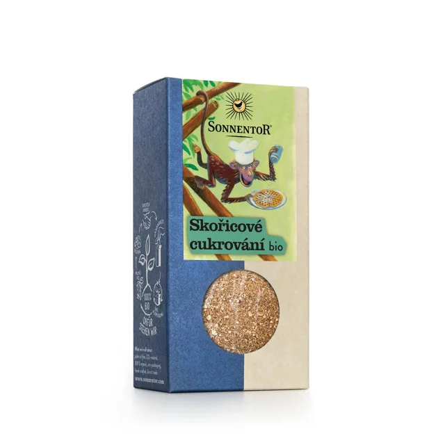 Sonnentor Skořicové cukrování, BIO, 90 g