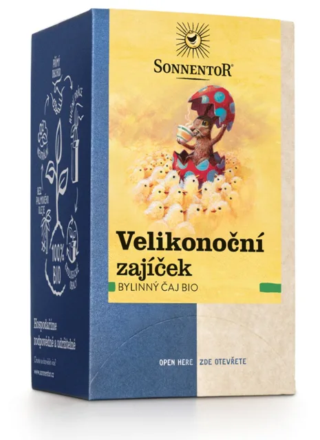 Sonnentor - Velikonoční zajíček, porcovaný čaj, BIO, 18 ks