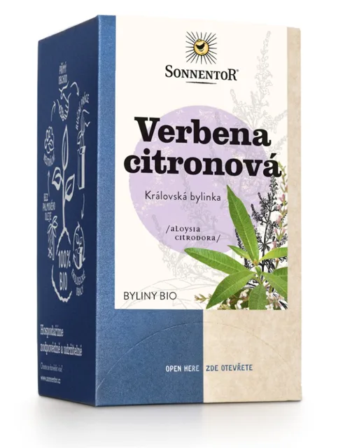 Sonnentor - Verbena citronová, porcovaný čaj, BIO, 18 ks