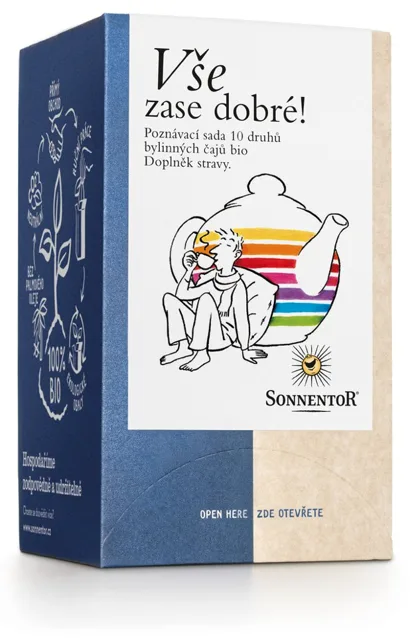 Sonnentor - Vše zase dobré! poznávací sada, porcovaný čaj, BIO, 20 ks