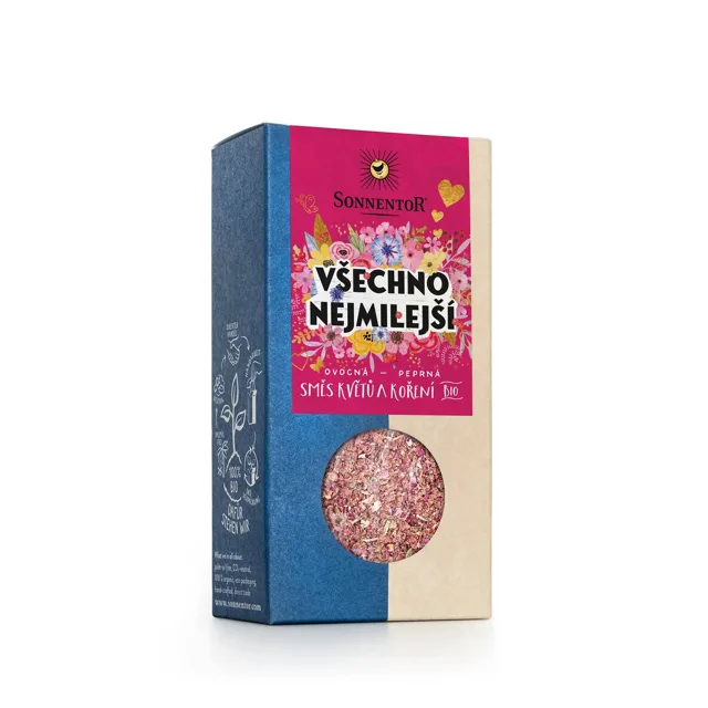 Sonnentor Všechno nejmilejší – směs květů a koření, BIO, 40 g