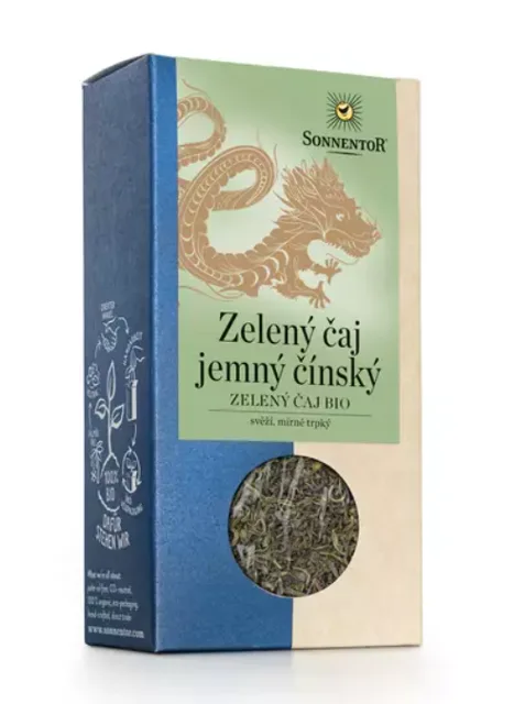 Sonnentor - Zelený čaj jemný čínský sypaný BIO, 100 g
