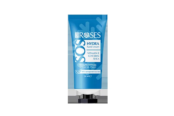 SOS HYDRA Hydratační krém na ruce pro suchou pokožku 50 ml - NATURE OF AGIVA