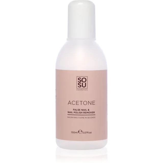 SOSU Cosmetics Gone Girl Acetone odlakovač na nehty 150 ml