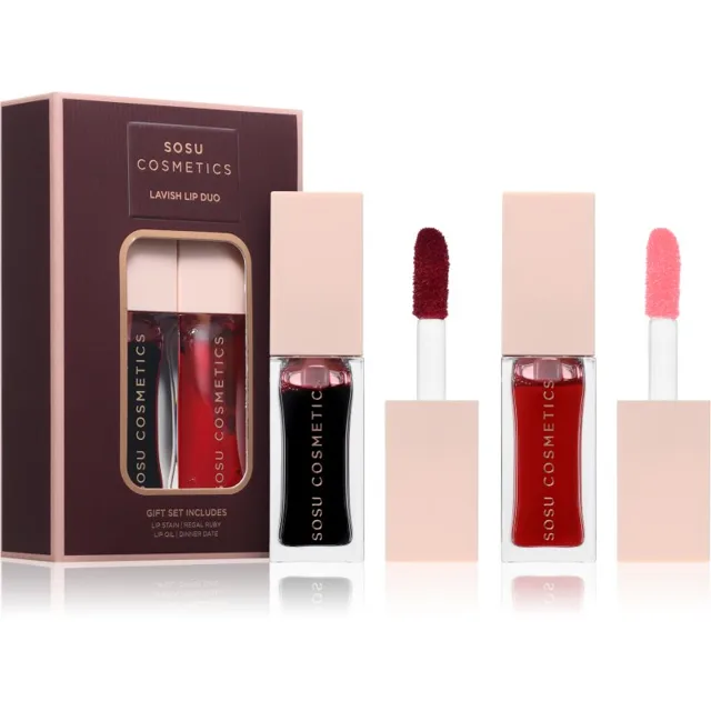 SOSU Cosmetics Lavish Lip Duo dárková sada na rty