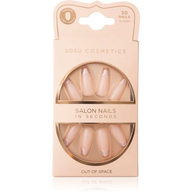 SOSU Cosmetics Salon Nails umělé nehty odstín Out Of Space 30 ks