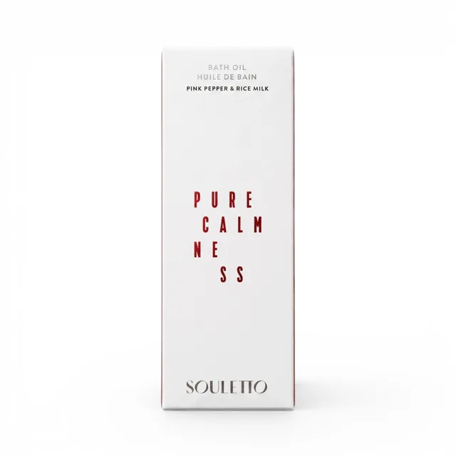 Souletto Pink Pepper & Rice Milk Bath Oil - olej do koupele, 100 ml