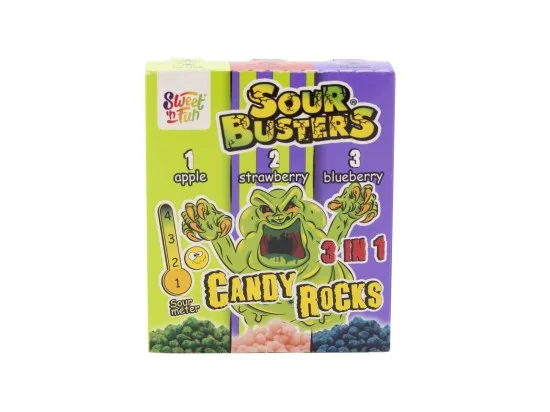 Sour Busters Sladko-kyselé bonbony 60 g
