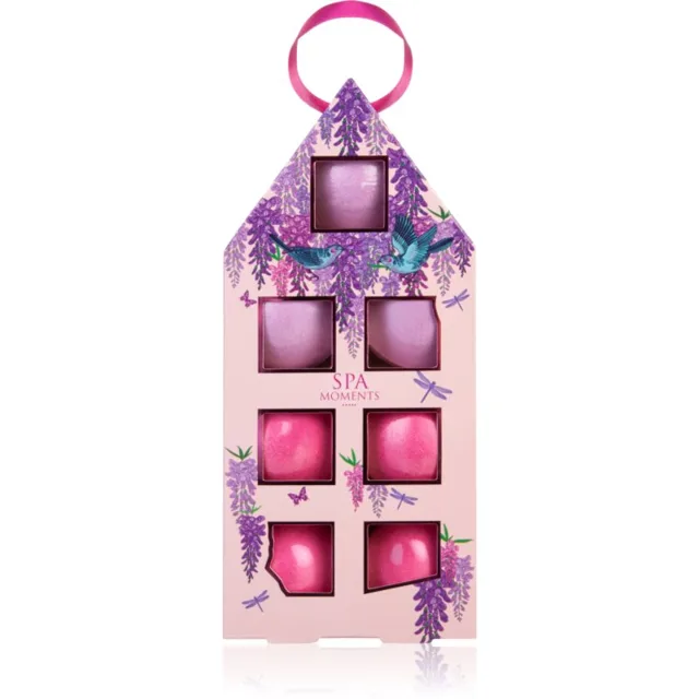 Spa Moments Lilac šumivé koule do koupele