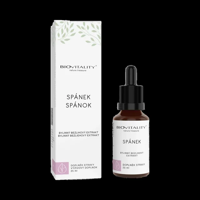 Spánek – bezlihová tinktura 25 ml – Green idea