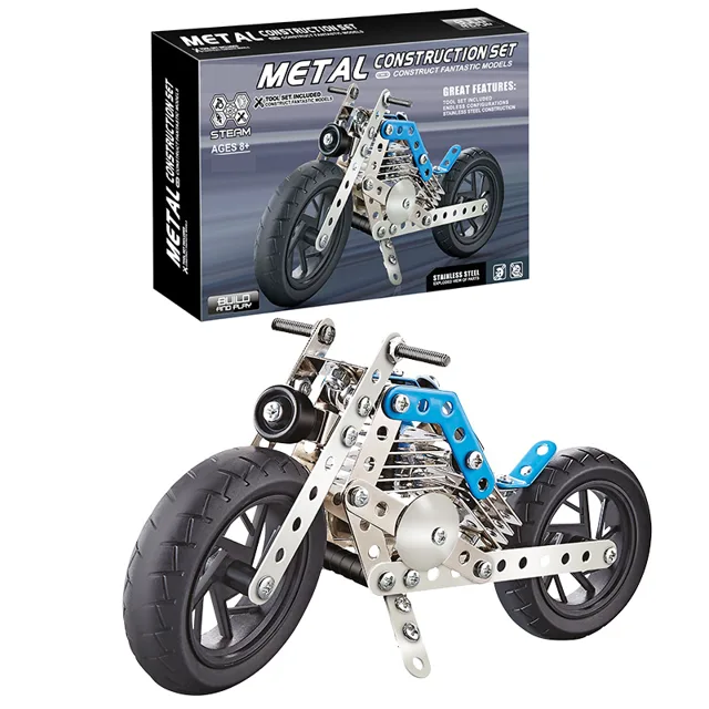 Sparkys Kovová stavebnice 140 ks - Motorka
