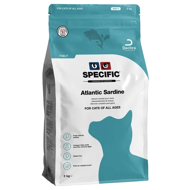Specific Cat FQD-F Atlantické sardinky - 2 x 2 kg