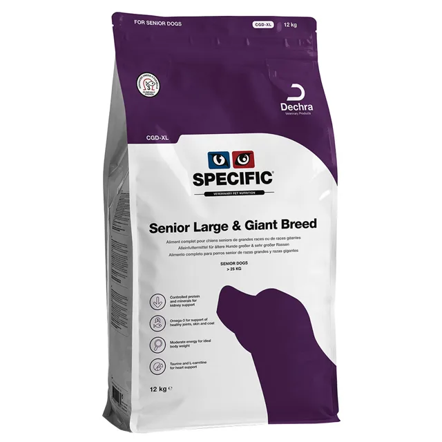 Specific Dog CGD - XL Senior Large & Giant Breed - výhodné balení 2 x 12 kg
