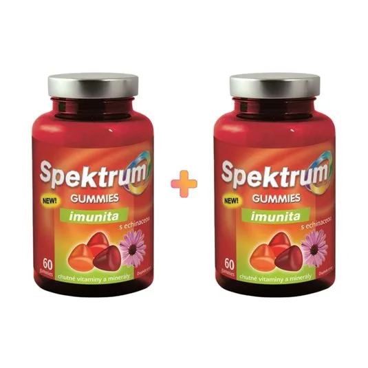 Spektrum Gummies IMUNITA výhodné dvojbalení 60 + 60