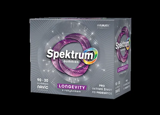 Spektrum Gummy LONGEVITY limitovaná edice 90 + 30 tablet NAVÍC