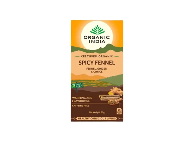 Spicy Fennel - bio čaj kořeněný fenykl, 25 sáčků