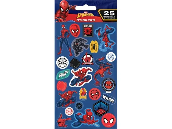 Spiderman samolepky 25 ks