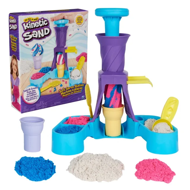 SPIN MASTER Kinetický písek zmrzlinárna