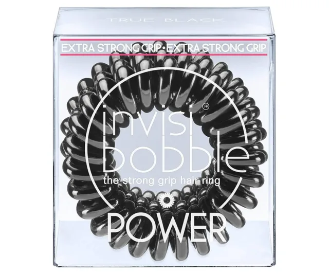 Spirálová gumička do vlasů Invisibobble Power True Black - černá (203891)