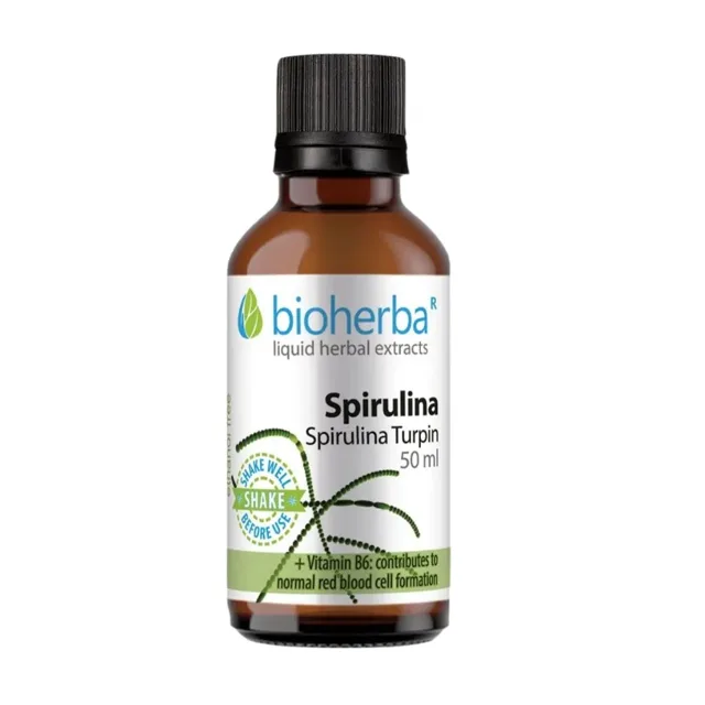 Spirulina – tinktura kapky – 50 ml – Bioherba