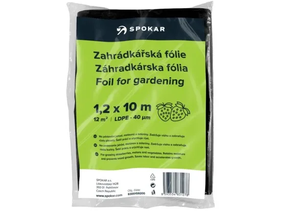 Spokar zahrádkářská fólie 1,2 x 10 m