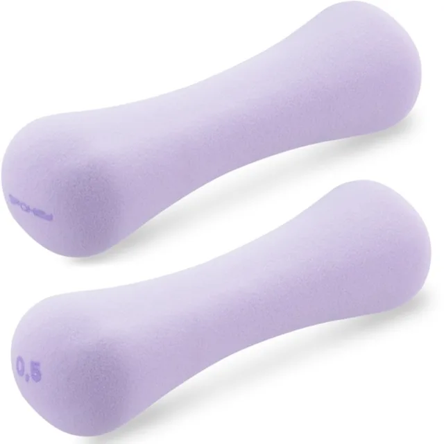 Spokey Bone sada neoprenových činek 2x0.5 kg