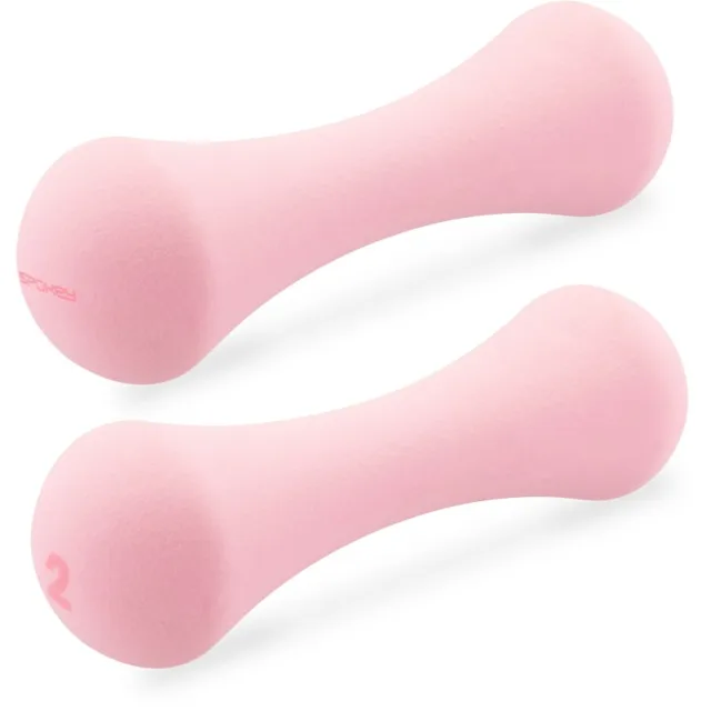 Spokey Bone sada neoprenových činek 2x2 kg