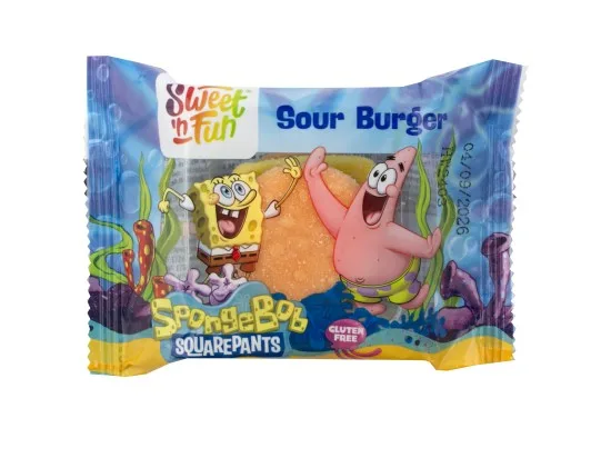 Sponge Bob Kyselý želé burger 40 g