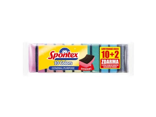 Spontex Color houbičky 10+2 ks
